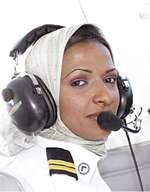 First Saudi Female Pilot Lands Job With Kingdom Holding.. Click here for more..
