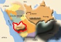 map of the Province Makkah in Saudi Arabia