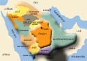 map of the Province Riyadh in Saudi Arabia