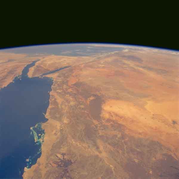 Hijaz Mountains and Nafud Desert, Saudi Arabia